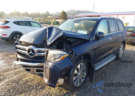 2019 Mercedes-Benz Gls 450 4Matic из США, поврежденный, VIN 4JGDF6EE1KB199117